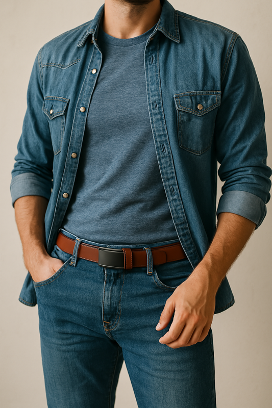 How to Style an Adjustable Belt for Business or Casual Looks